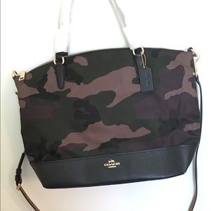 COACH NWT NYLON SATCHEL $185